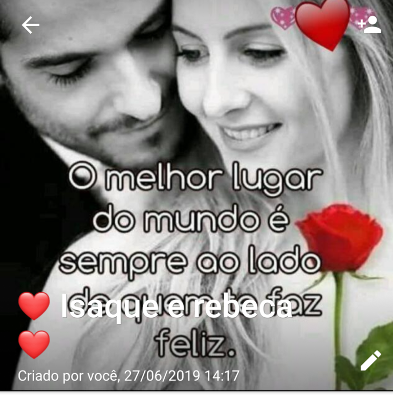 Isaque e rebeca ccb