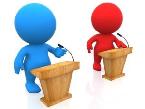 Debater não é brigar