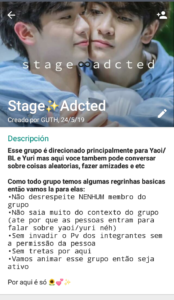 Ｓｔａｇｅ ☪️ ａｄｃｔｅｄ