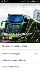 ÔNIBUS NA RODAGEM