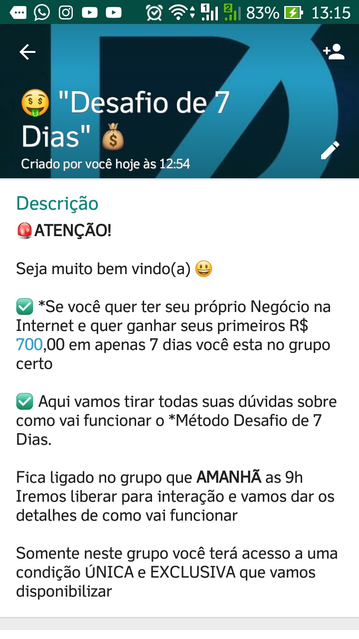 ?Desafio De 7 Dias?