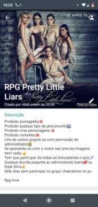 RPG Pretty Little Liars ?
