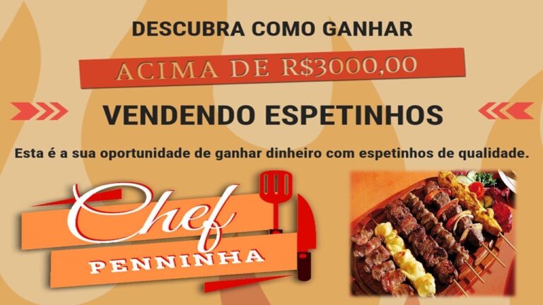 GANHE DINHEIRO COM CHURRASCO