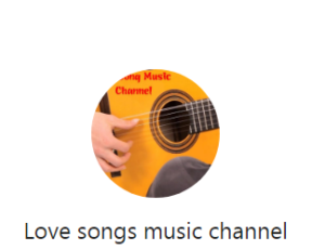 Love songs music channel