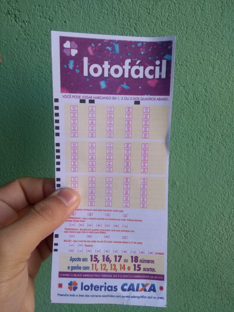 Lotofacil Mega-Sena Diadesorte (bolões especial