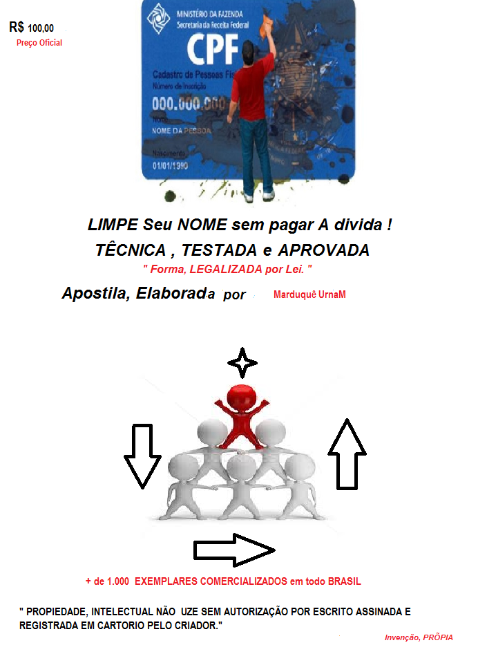 Limpe seu NOME sem Pagar a DIVIDA !