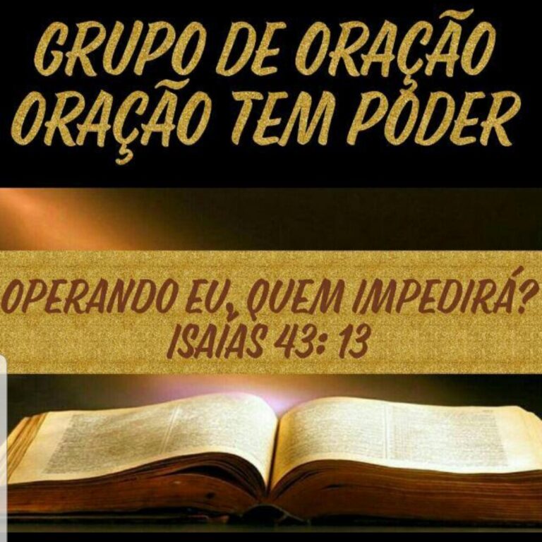 Oração tem poder