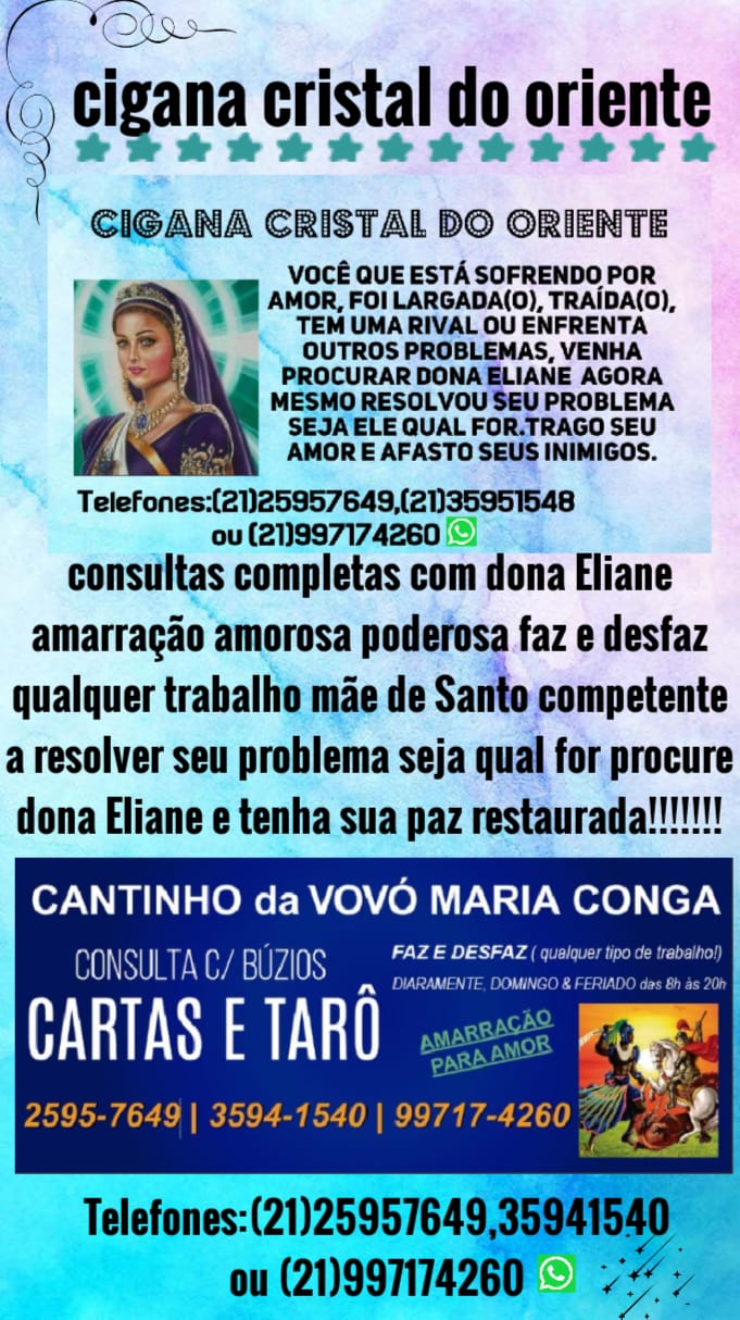 Cigana Cristal Do Oriente