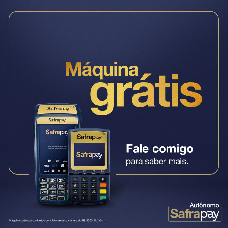 safra pay, peça a sua maquininha já?