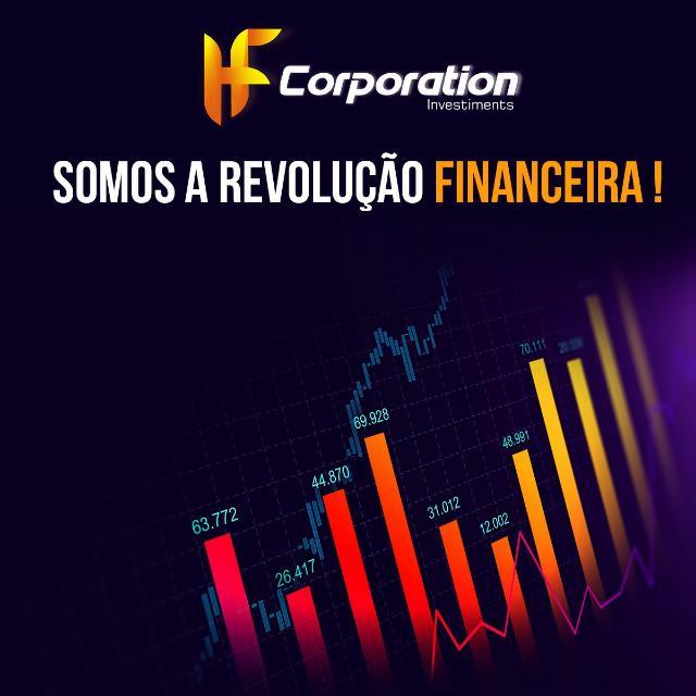 Venha investir na HF CORPORATION 5% ao dia