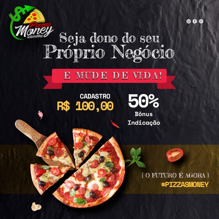 PIZZAS MONEY PRÉ MARKETING!!!