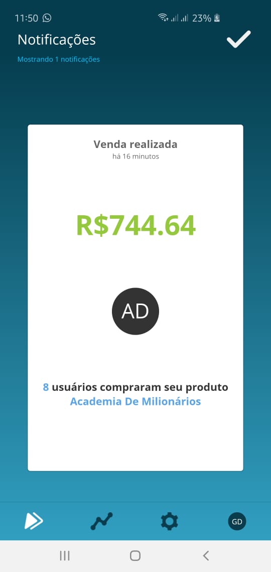 Trabalhe com celular