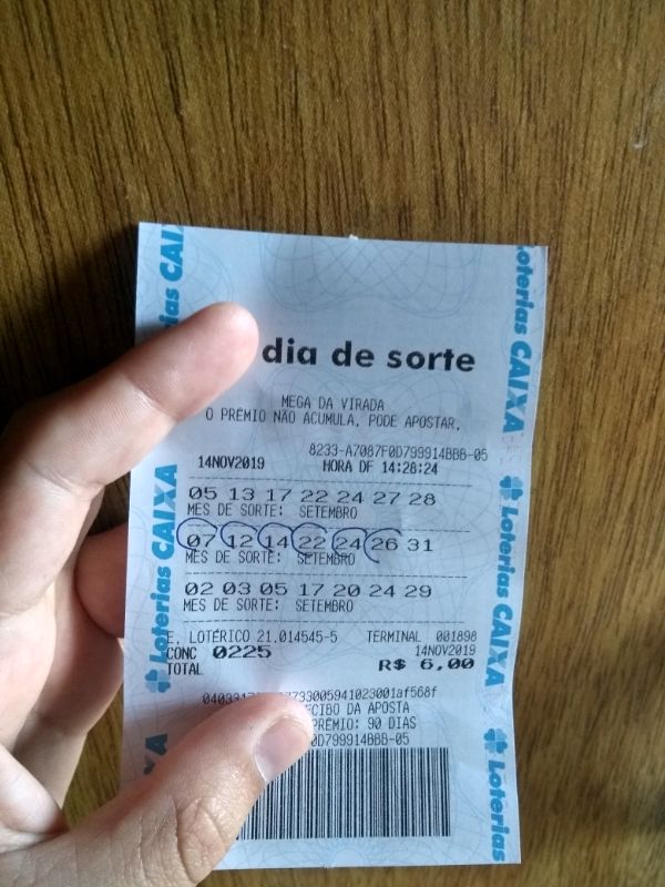 Lotofacil Mensal – 50,00 (Opção teimosa)