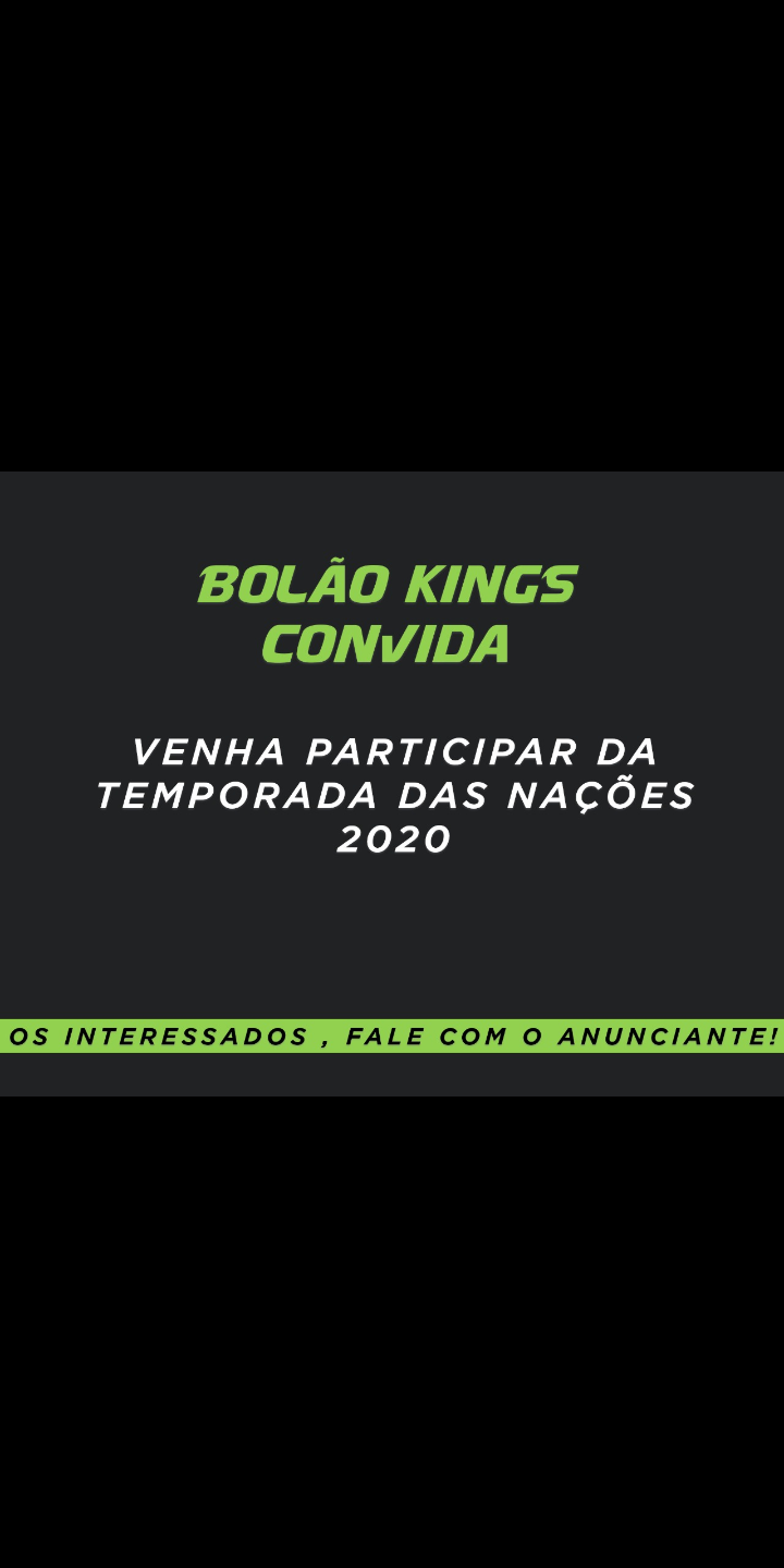 Bolão Kings “Seleções”