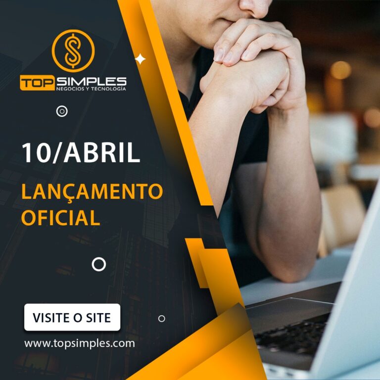 TOP SIMPLES PRÉ CADASTRO