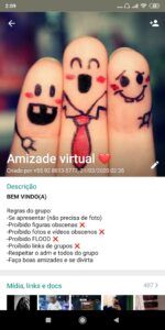 Amizade virtual ♥️