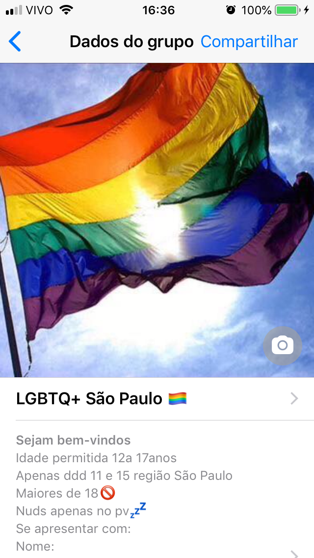 Namoro ou amizade SP ddd-11 e 15🏳️‍🌈