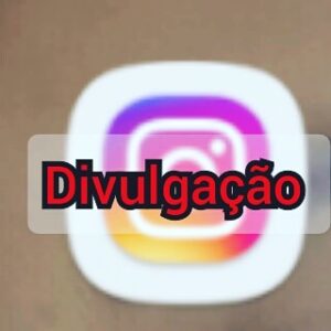 Divulgação no Instagram