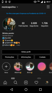 Divulgação do insta