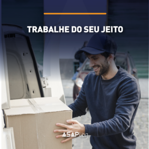 Seja um entregador ASAP Log