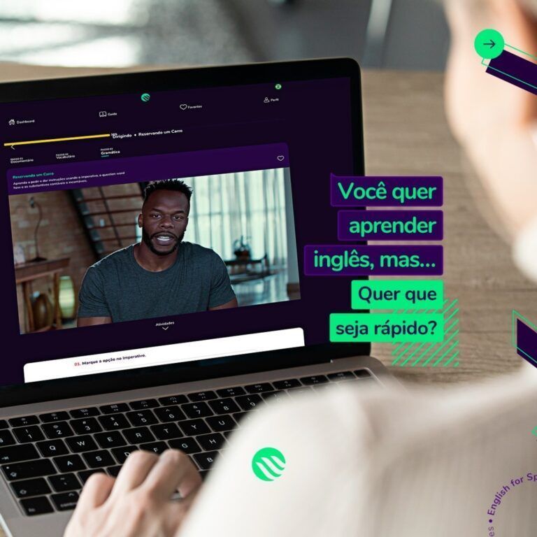 Plataforma de inglês Wise Up Online