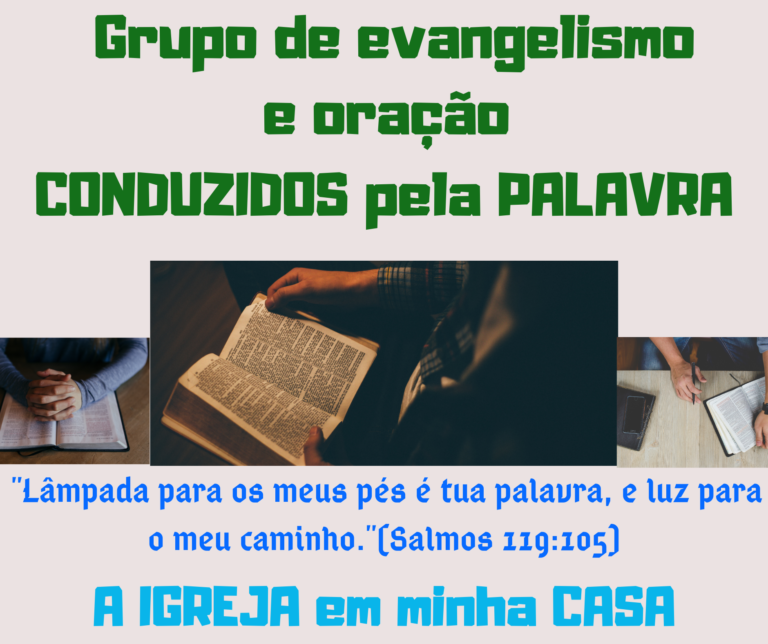 Conduzidos pela palavra de Deus