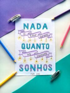 Desenhando letras