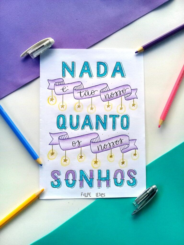 Desenhando letras
