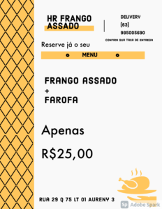 H.R frango assado