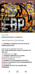 Figurinhas e bate papo