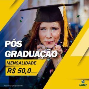 Pós Graduação 50% OFF + Aula Prática