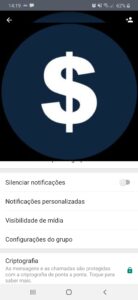 Doações e venda de contas