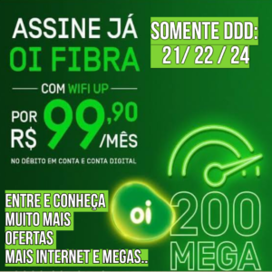Oi Fibra* Hiper promoções