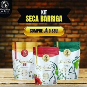 Quero Emagrecer KIT com 3 chás por R$49,90