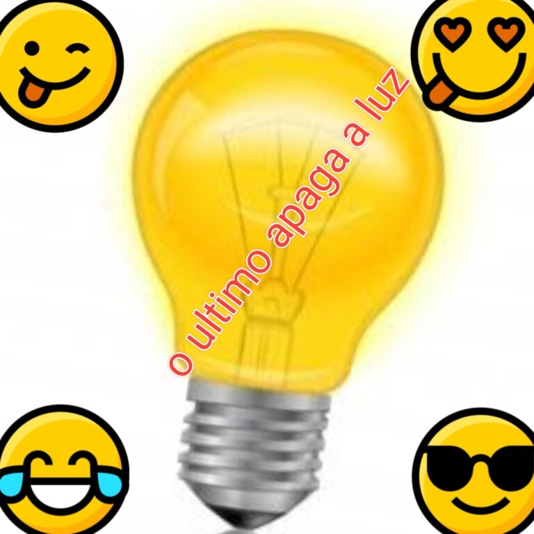 💡💡O último apaga a luz 💡💥