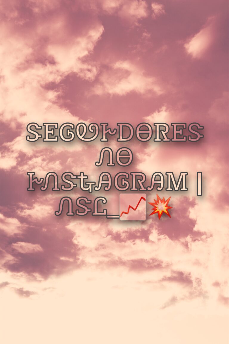 Seguidores no Instagram