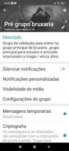 Pré grupo bruxaria