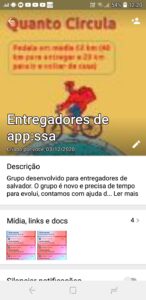 Entregadores de app:ssa