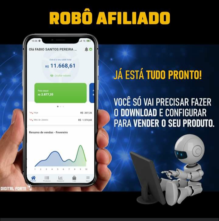 Robô para afiliados