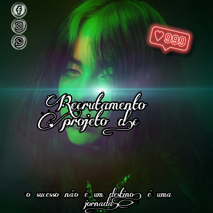 🔥Recrutamento projeto d.c🔥