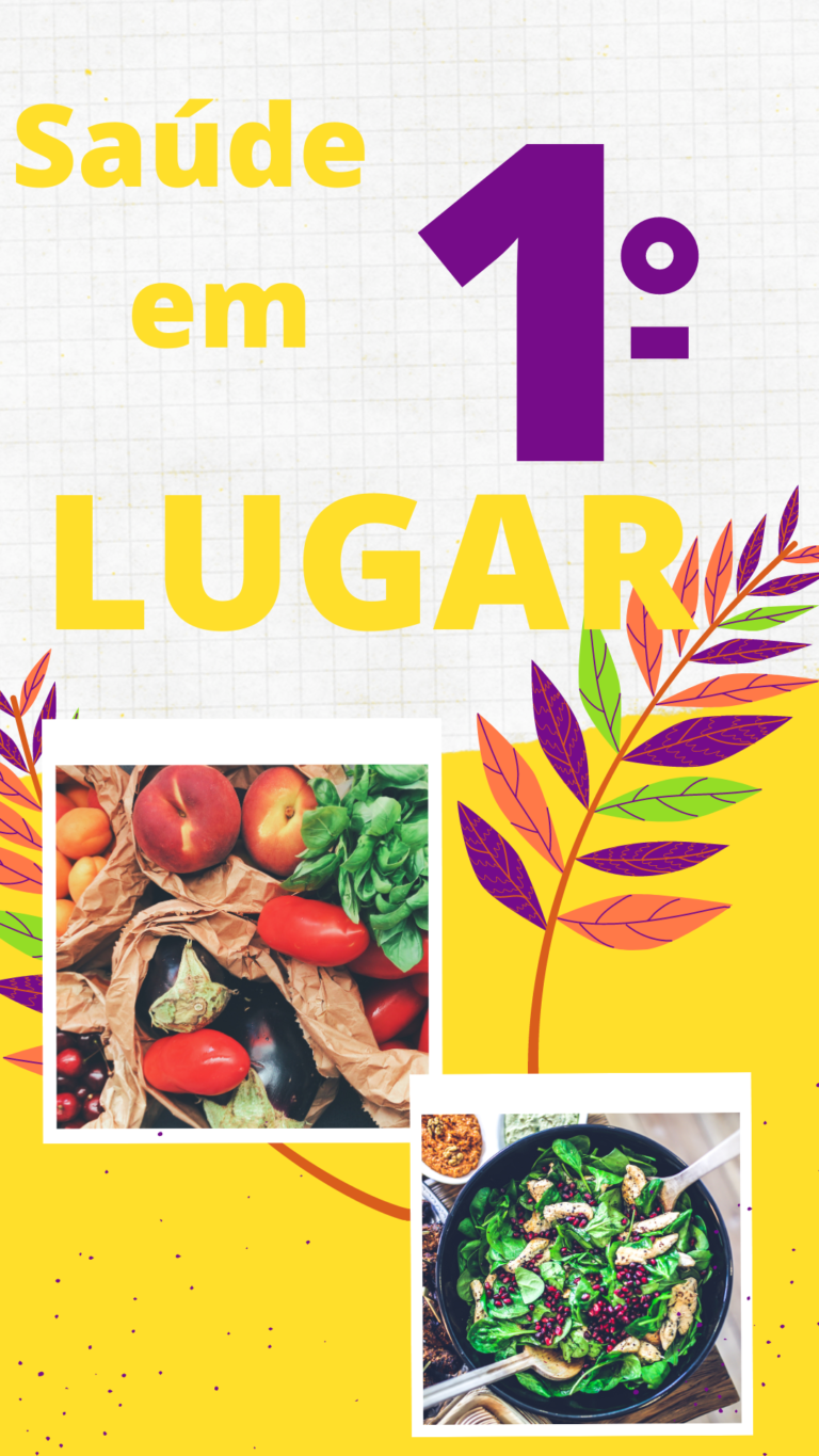 Saúde em 1° lugar