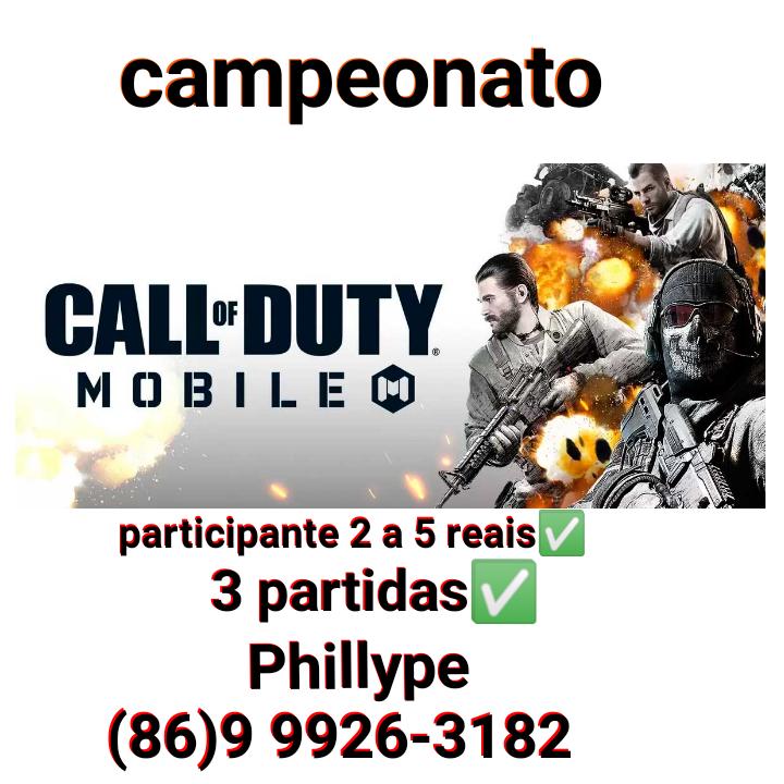 CAMPEONATO DE CALL OF DUTY