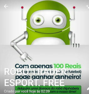 ROBÔ TRADER ESPORTIVO FREE