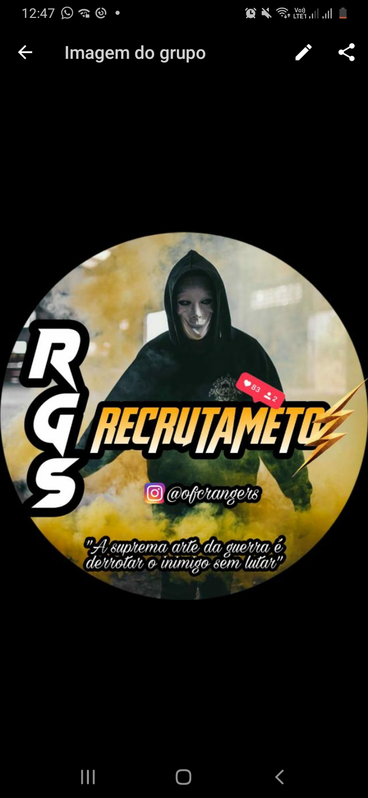 Recrutamento Rg’s