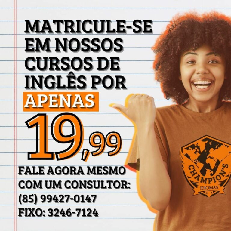 Curso de inglês