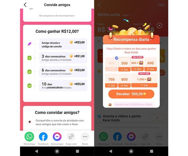 Ganhe dinheiro com o aplicativo kalwai