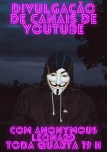 DIVULGAÇÃO DE CANAIS DE YOUTUBE/ GANHE ESCRITOS