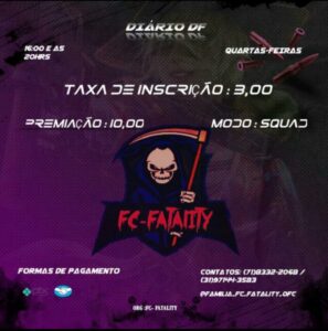 INSCRIÇÃO DIÁRIO DF