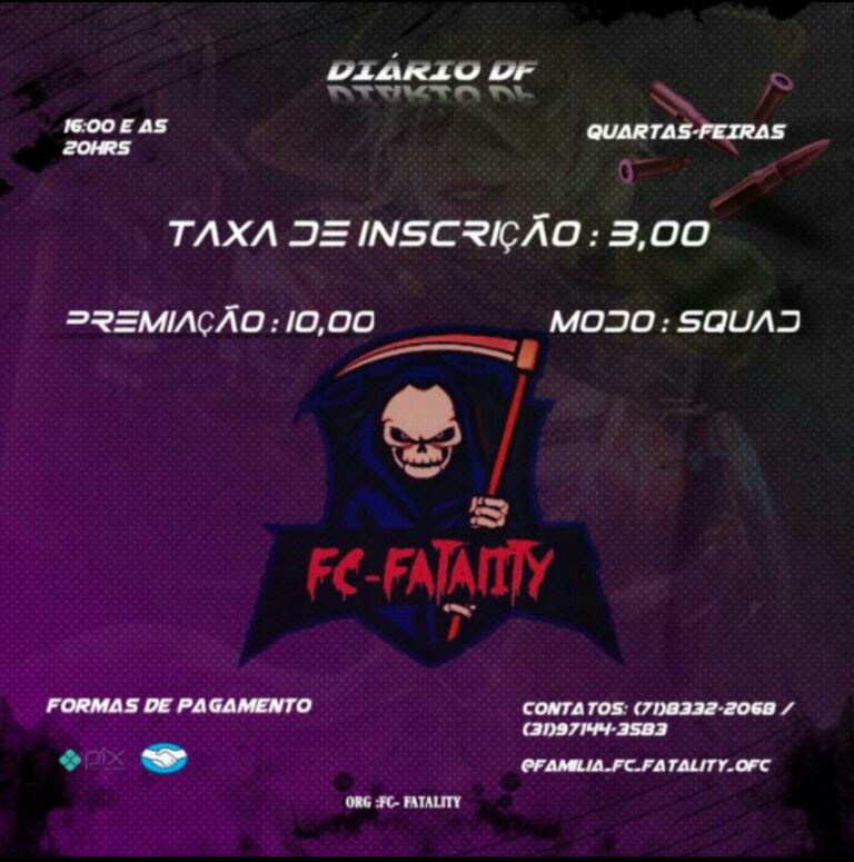 INSCRIÇÃO DIÁRIO DF