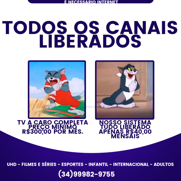 TV LIBERADA – TODOS OS CANAIS